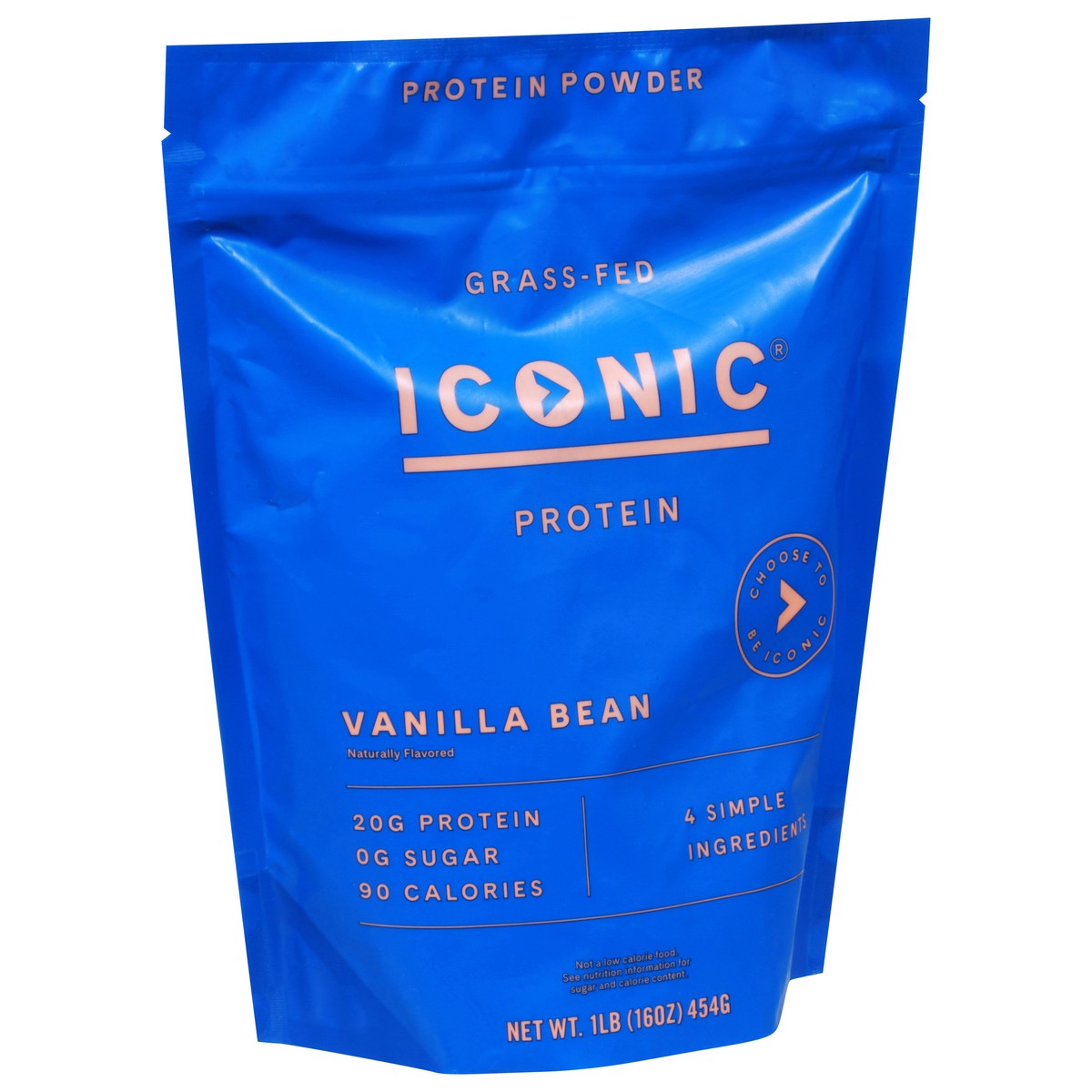 slide 2 of 11, ICONIC Vanilla Bean Protein Powder 1 lb, 1 lb