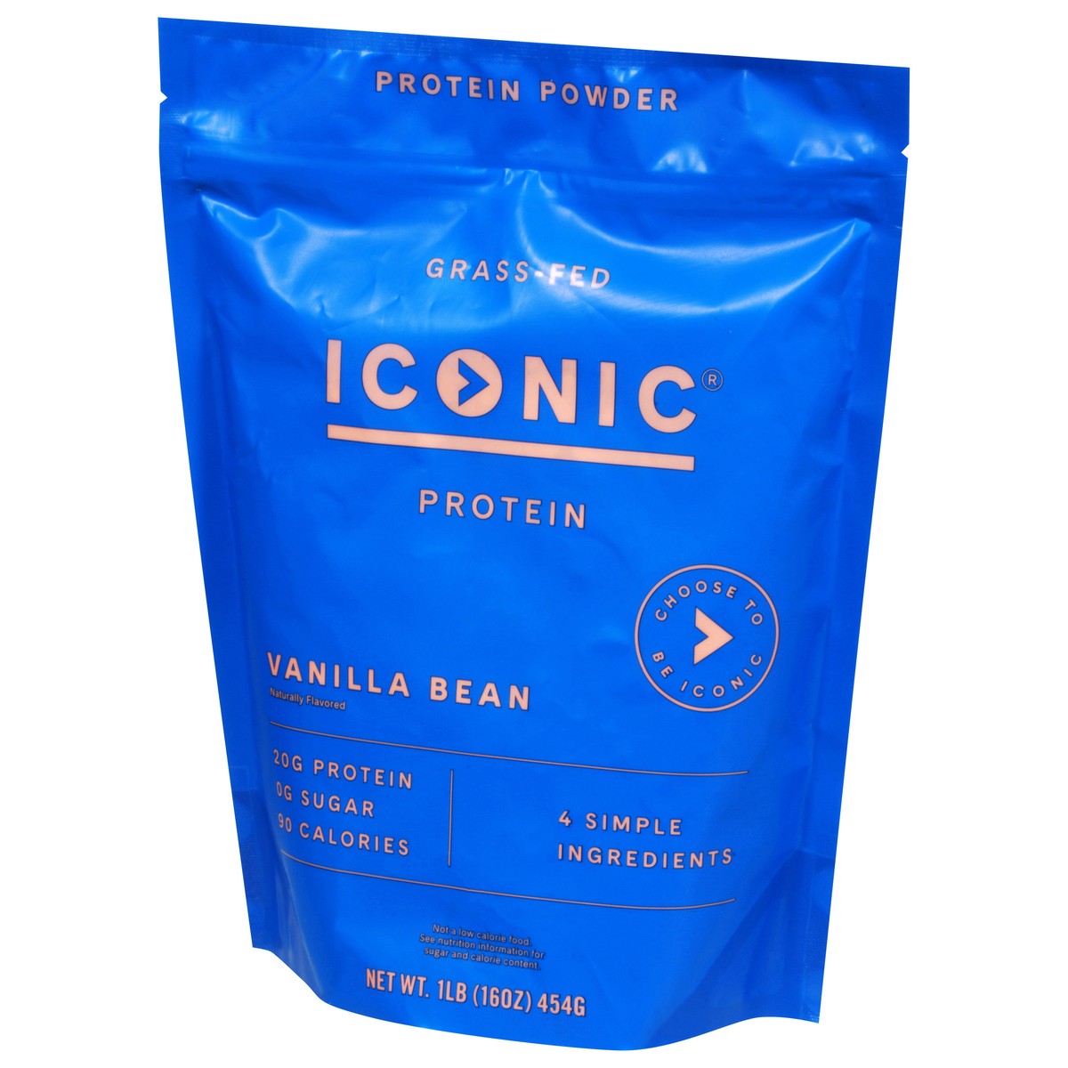slide 7 of 11, ICONIC Vanilla Bean Protein Powder 1 lb, 1 lb