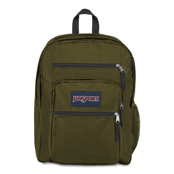 slide 1 of 1, JanSport Big Student Backpack, 70% Recycled, Army Green, 1 ct