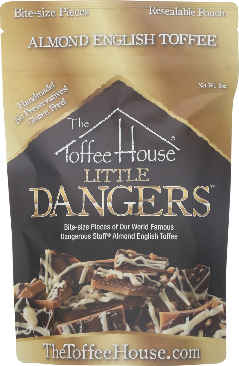 slide 2 of 13, The Toffee House Little Dangers Almond English Toffee Bite-Size Pieces 8 oz, 8 oz