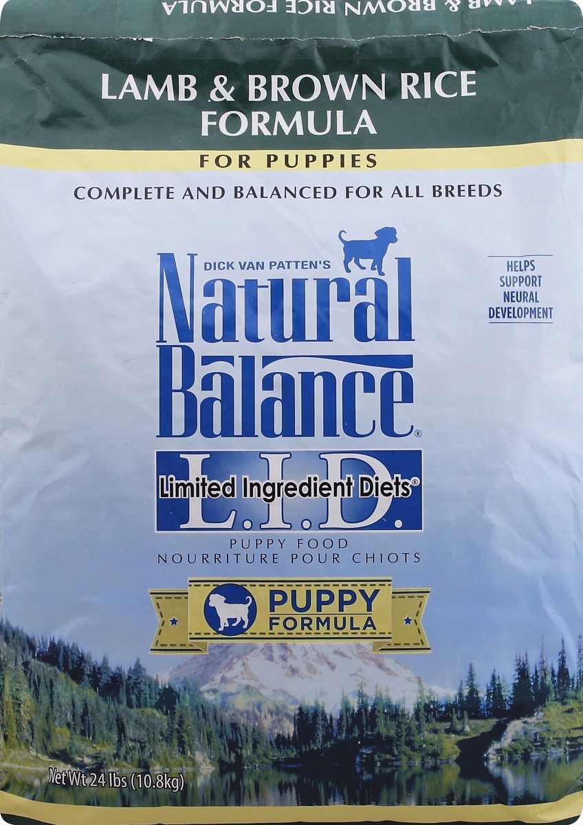 slide 5 of 6, Natural Balance Puppy Food 24 lb, 24 lb