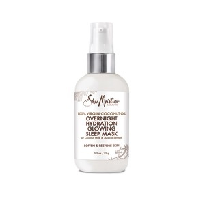 slide 1 of 1, SheaMoisture 100% Virgin Coconut Oil Glowing Hydration Sleeping Mask, 1 ct