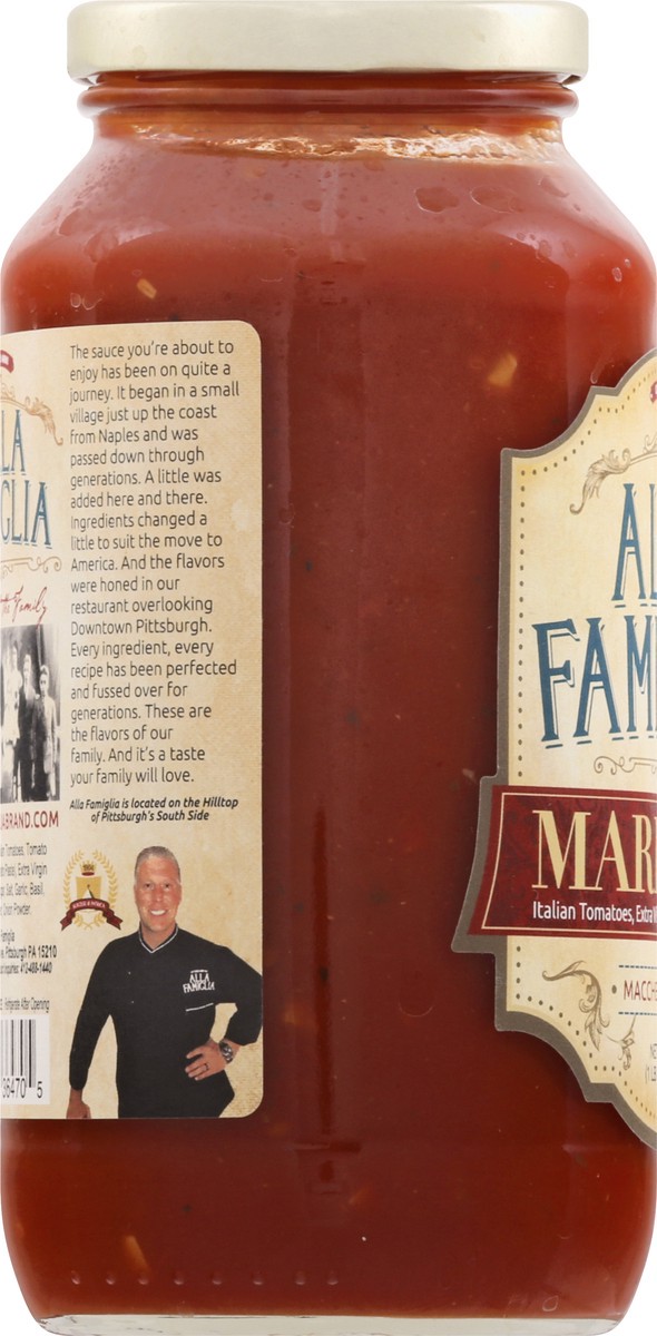 slide 8 of 12, Alla Famiglia Marinara Sauce - 24 oz, 24 oz