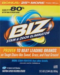 BIZ Stain & Odor Eliminator Powder