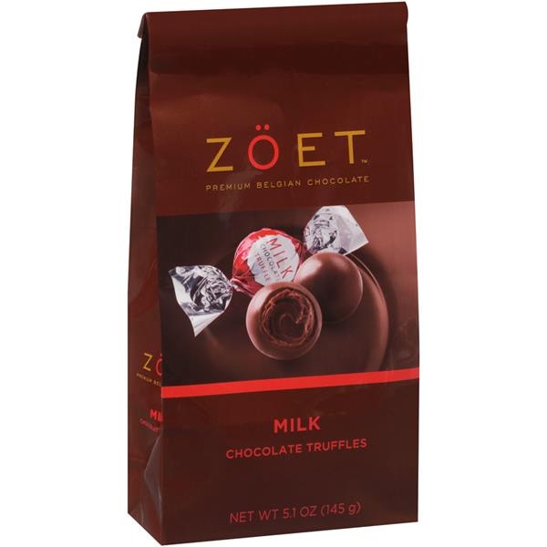 slide 1 of 1, Zöet Milk Chocolate Truffles, 5.1 oz