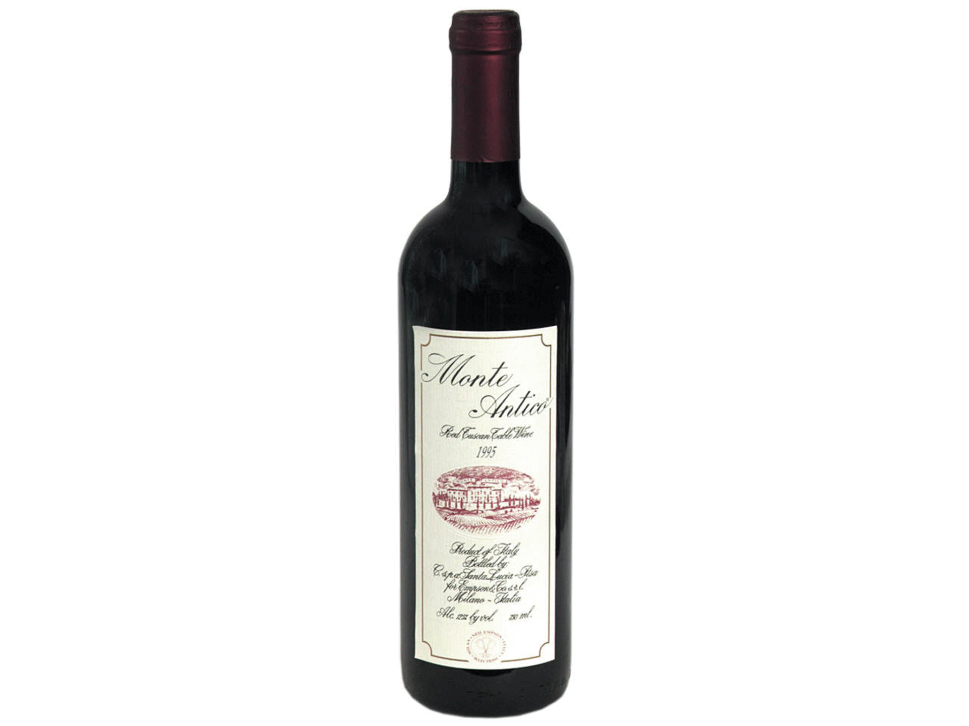 slide 1 of 1, Monte Antico Red Tuscan Table Wine, 750 ml