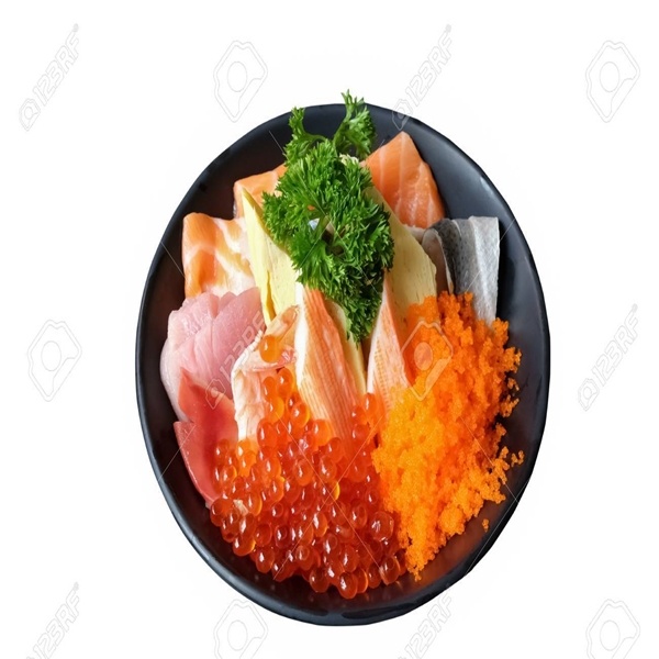 slide 1 of 1, Mixed Sashimi Bowl, 1 ct