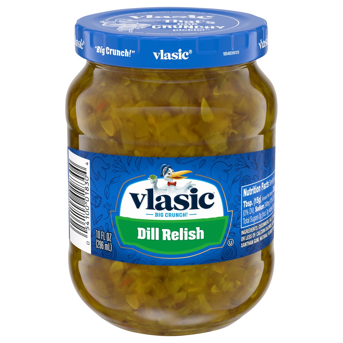 slide 8 of 8, Vlasic Dill Relish, Keto Friendly, 10 fl. oz., 10 fl oz