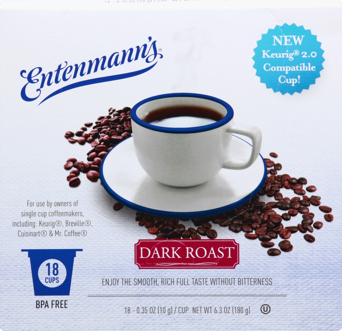 slide 4 of 4, Entenmann's Coffee - 18 ct, 18 ct