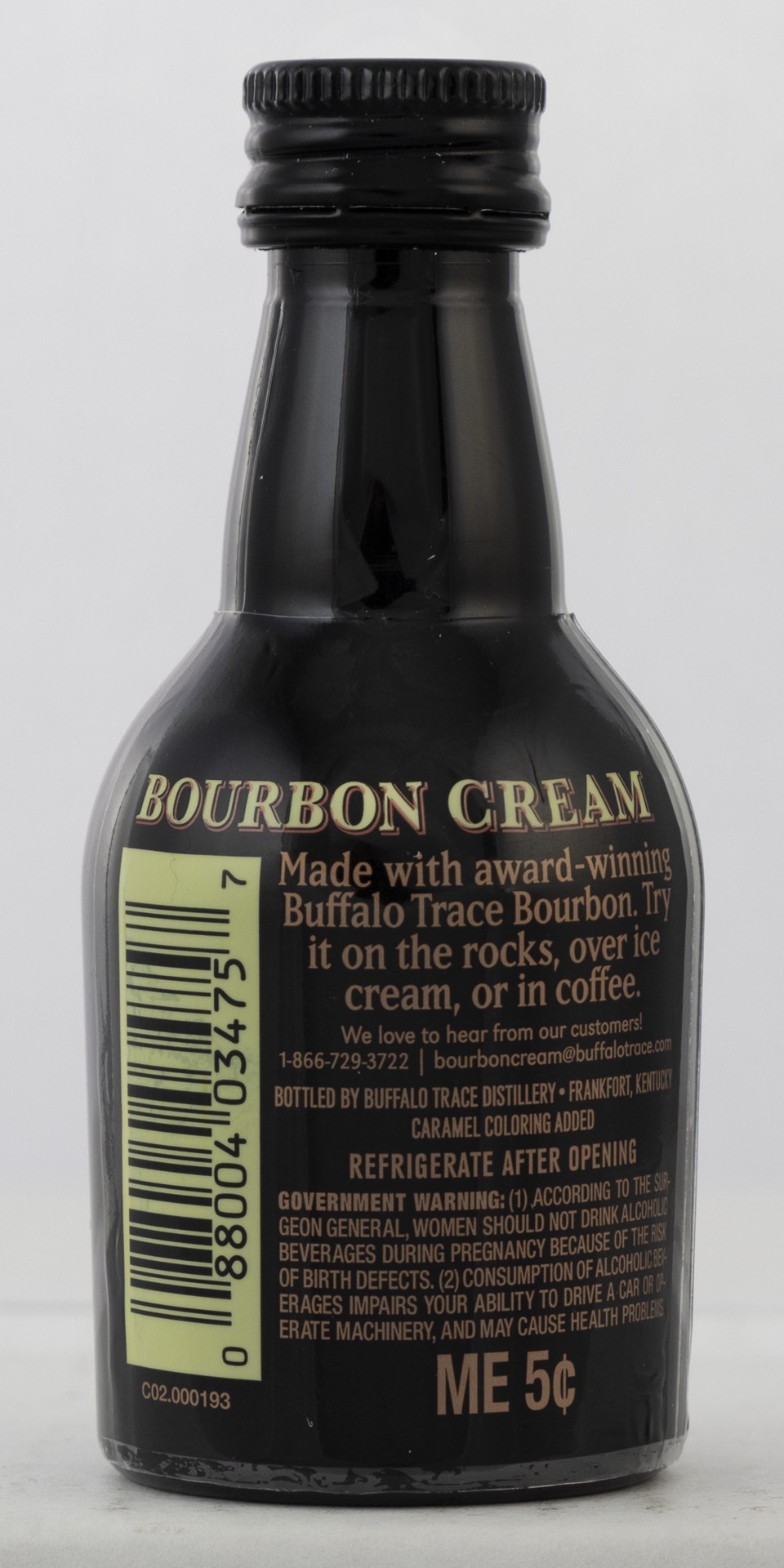 slide 2 of 2, Buffalo Trace Liqueur Bourbon Cream, 50 ml
