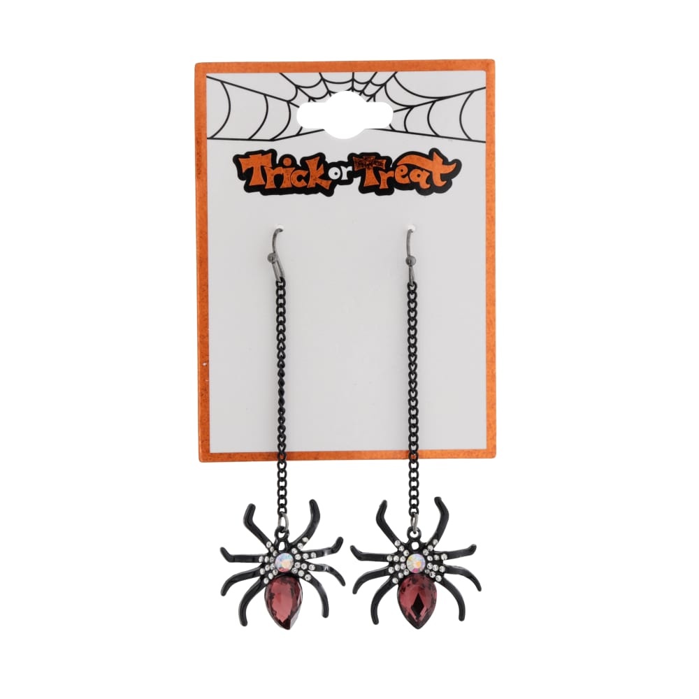 slide 1 of 1, Spider Drop Earrings, 1 ct