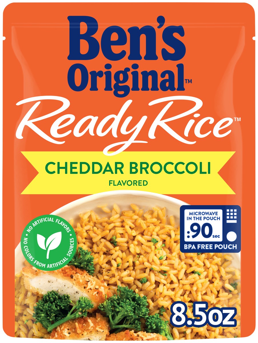 slide 1 of 13, Ben's Original Rice, Cheddar Broccoli Flavored, 8.5 oz