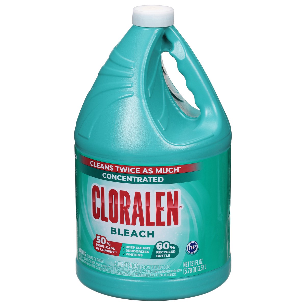 slide 9 of 9, Cloralen Concentrated Bleach 121 fl oz, 121 fl oz