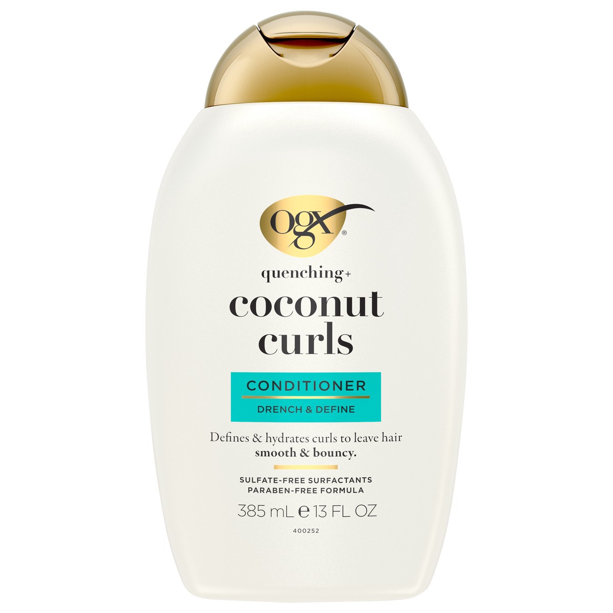 slide 1 of 5, OGX Quenching + Coconut Curls Conditioner 13 fl oz, 385 ml