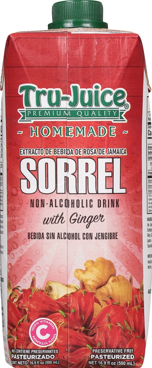 slide 3 of 14, Tru Juice Homemade Sorrel Non-Alcoholic Drink with Ginger 16.9 fl oz, 16.9 fl oz