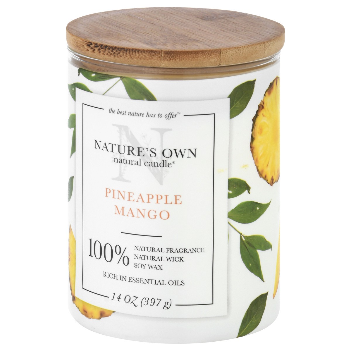 slide 2 of 11, Nature's Own Pineapple Mango Candle 1 ea, 1 ea