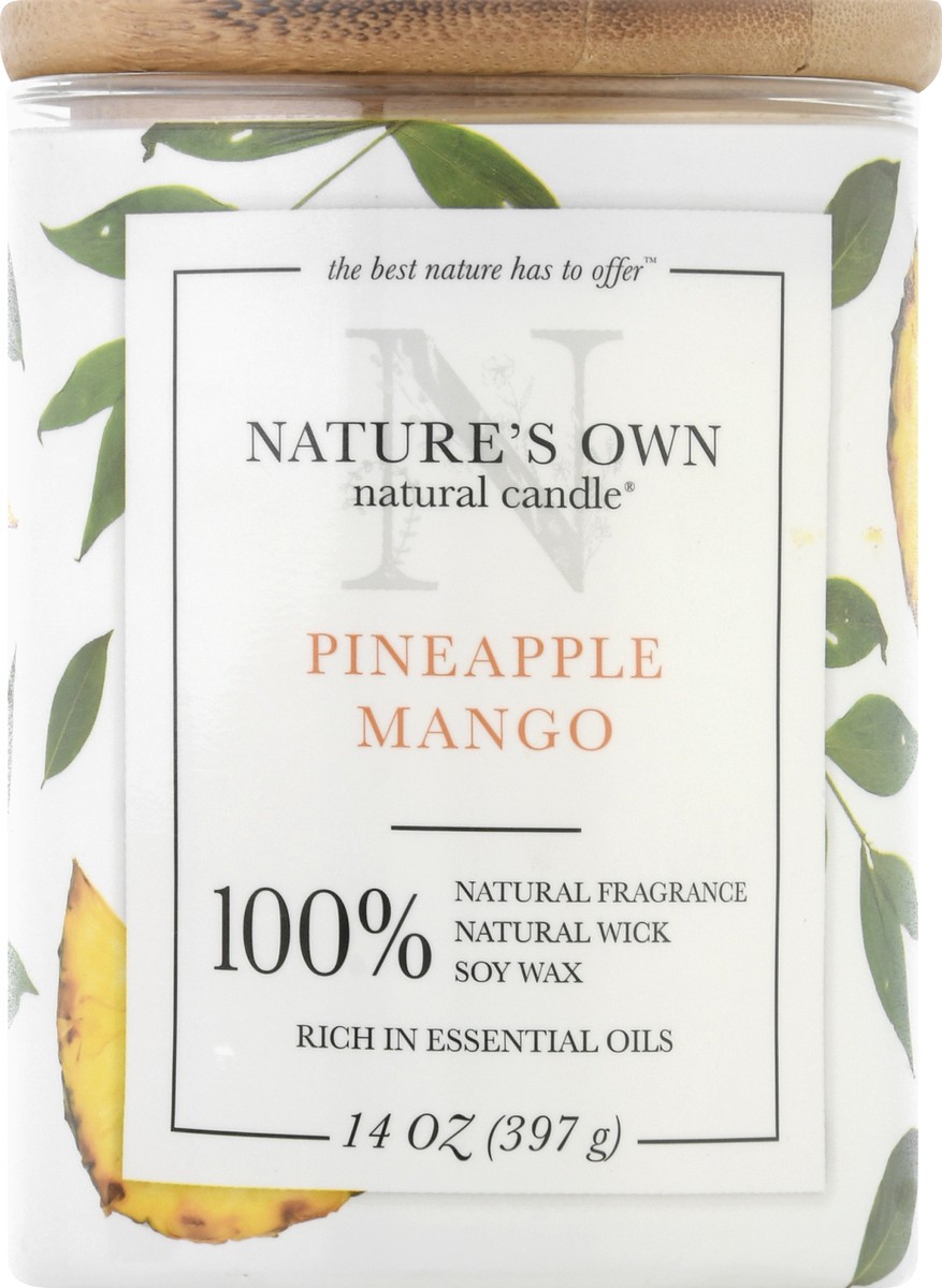 slide 4 of 11, Nature's Own Pineapple Mango Candle 1 ea, 1 ea