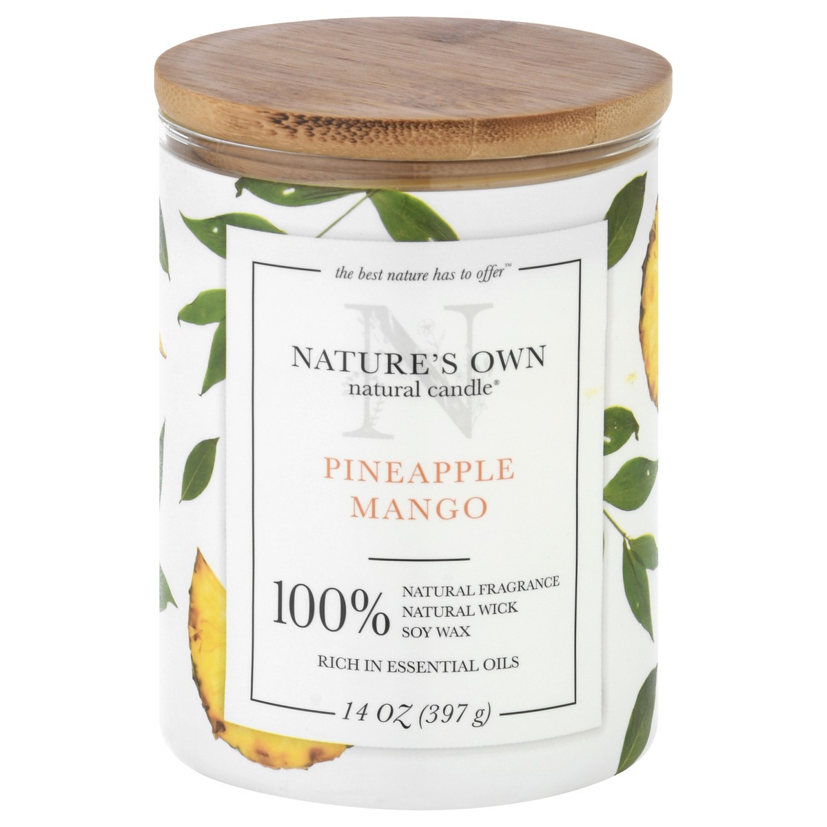 slide 9 of 11, Nature's Own Pineapple Mango Candle 1 ea, 1 ea