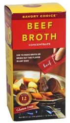 Savory Choice Beef Liquid Broth Concentrate