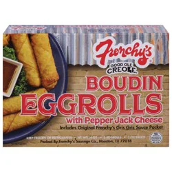 Frenchy's Good Ole Creole Boudin Eggrolls with Pepper Jack Cheese - 5 ea