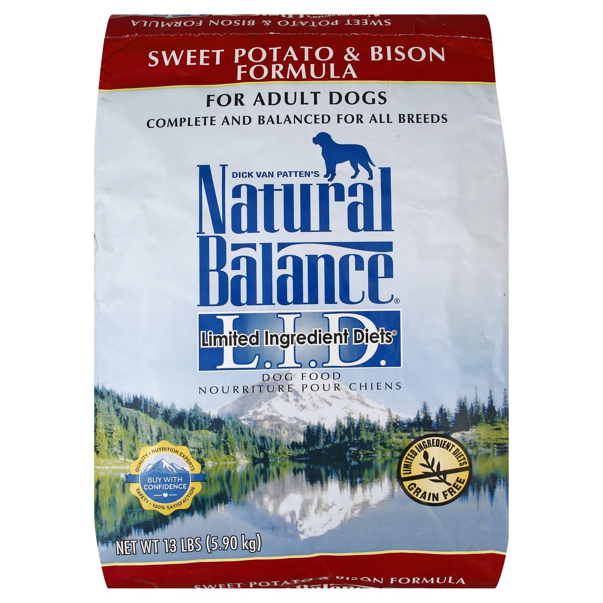 slide 3 of 8, Natural Balance Dog Food 13 lb, 13 lb