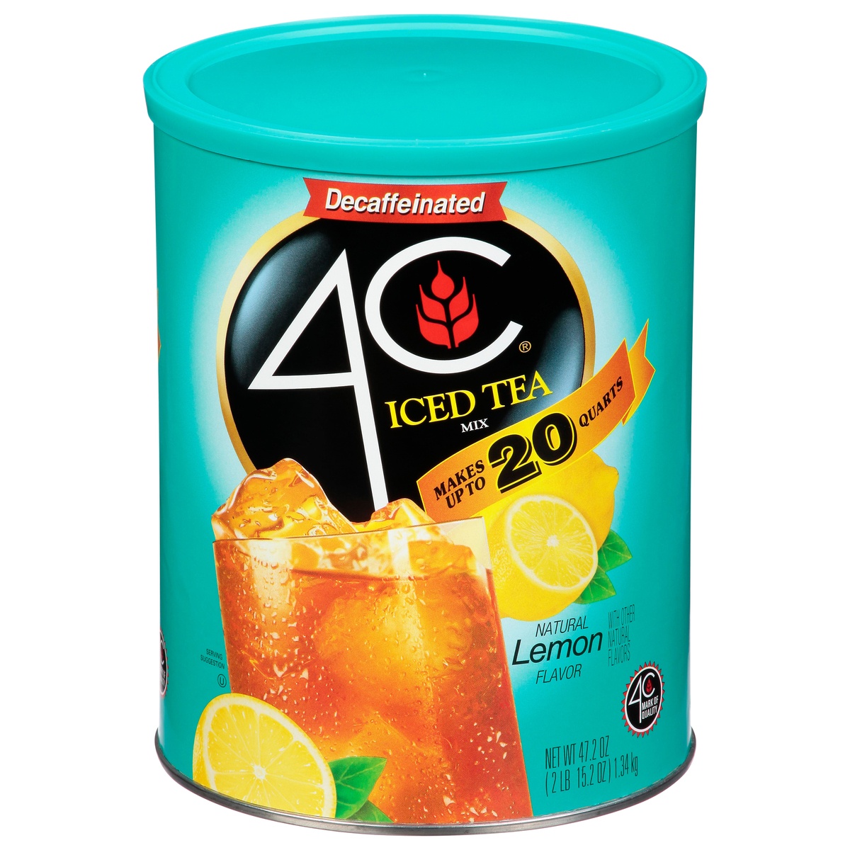 slide 1 of 1, 4C Decaf Iced Tea, 50.2 oz
