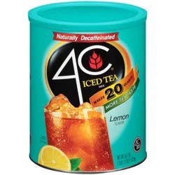 4C Decaf Iced Tea - 50.2 oz