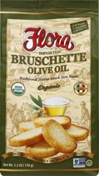 Flora Organic Olive Oil Bruschette 5.3 oz