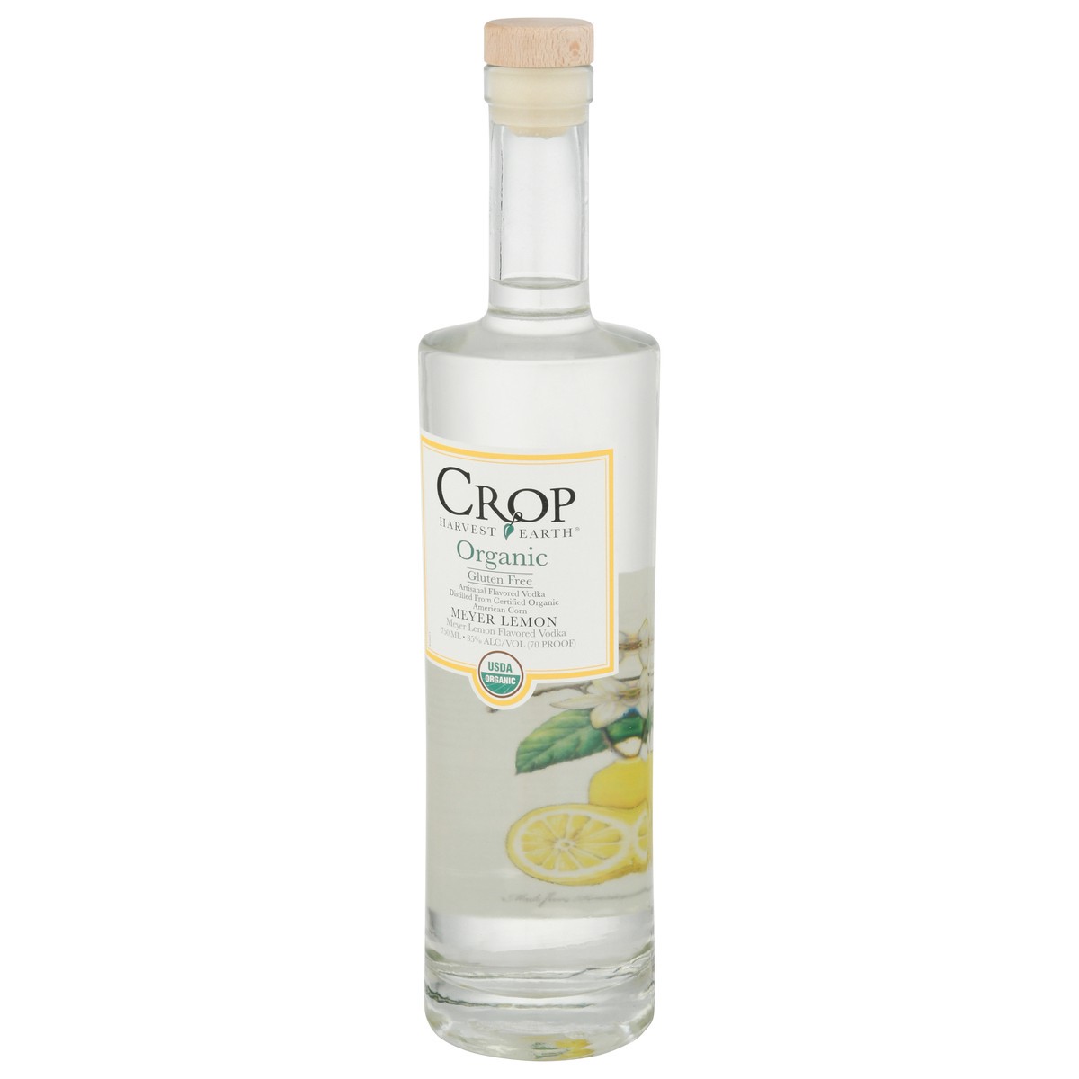 slide 7 of 11, Crop Harvest Earth Organic Meyer Lemon Vodka 750 ml, 750 ml