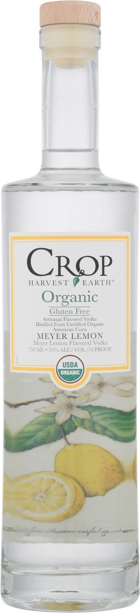 slide 10 of 11, Crop Harvest Earth Organic Meyer Lemon Vodka 750 ml, 750 ml