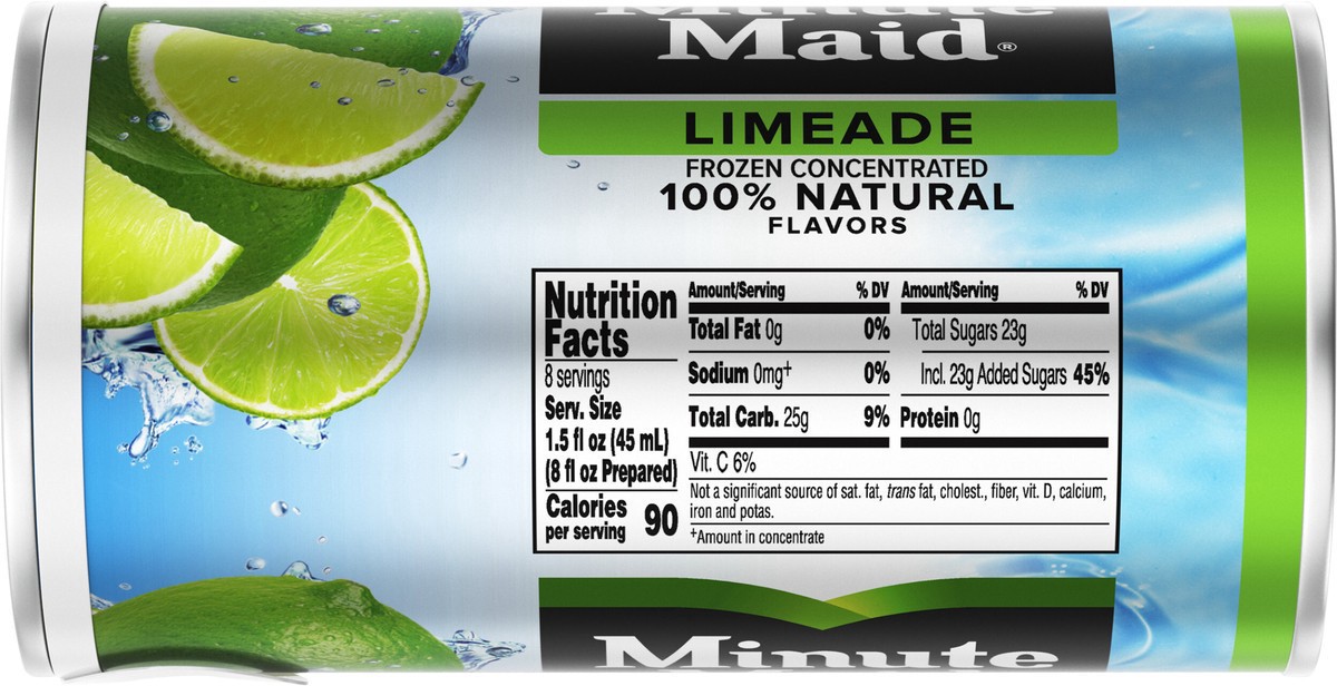 slide 3 of 6, Minute Maid Premium Limeade, 12 oz