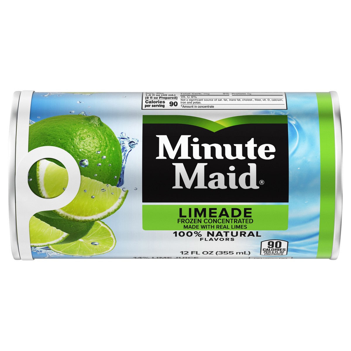 slide 1 of 6, Minute Maid Premium Limeade, 12 oz