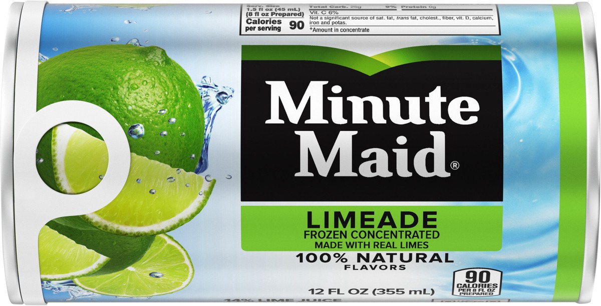 slide 6 of 6, Minute Maid Premium Limeade, 12 oz