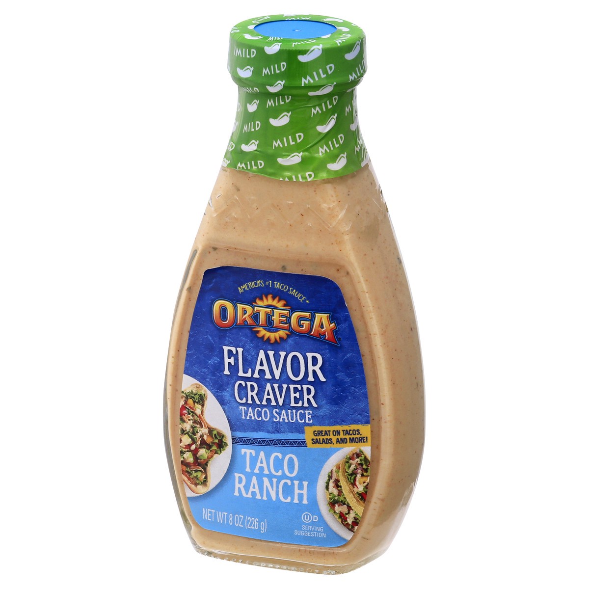 slide 5 of 10, Ortega Mild Ranch Taco Sauce 8 oz, 8 oz
