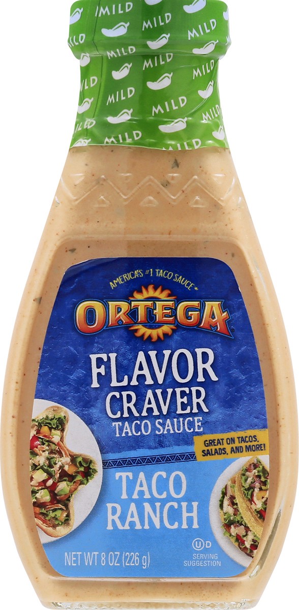 slide 9 of 10, Ortega Mild Ranch Taco Sauce 8 oz, 8 oz