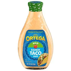 Ortega Mild Ranch Taco Sauce 8 oz