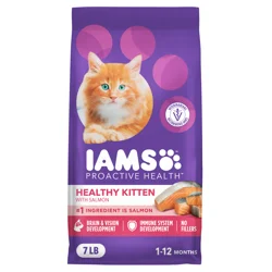Proactive Health 1-12 Months Healthy Kitten With Salmon Kitten Food 7 lb