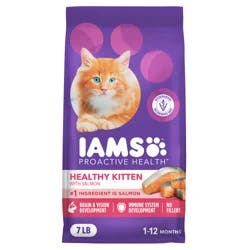 Proactive Health 1-12 Months Healthy Kitten With Salmon Kitten Food 7 lb