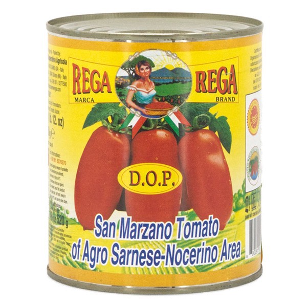 slide 1 of 1, Rega San Marzano Tomatos, 28 oz