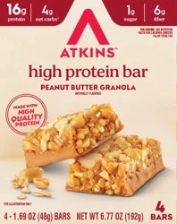 Atkins™ High Protein Meal Bar Peanut Butter Granola