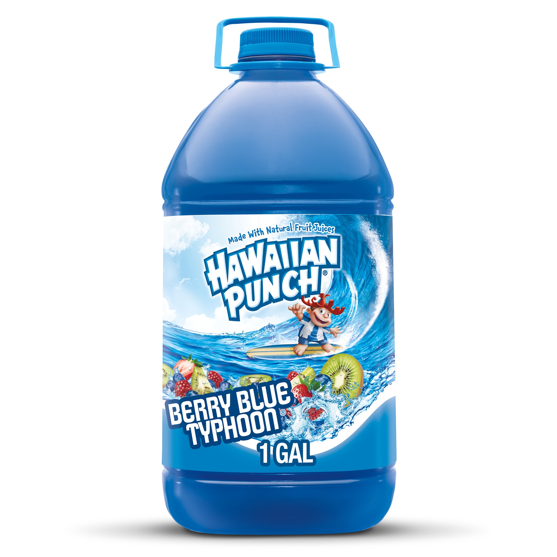 slide 2 of 6, Hawaiian Punch Berry Blue Typhoon Juice Drink 1 gl, 1 gal