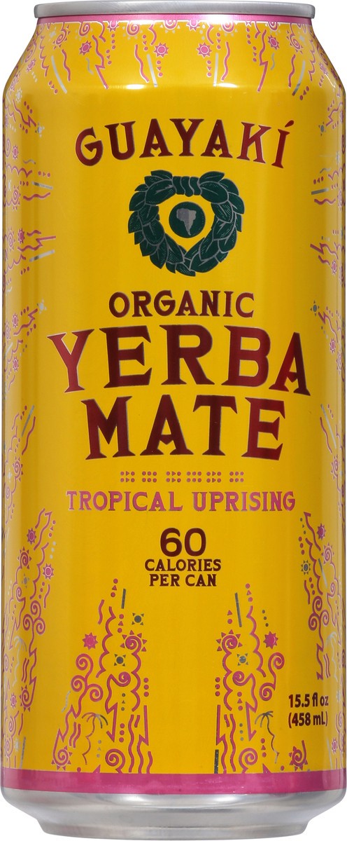 slide 5 of 9, Guayaki Tropical Uprising - 15.5 fl oz, 1 ct