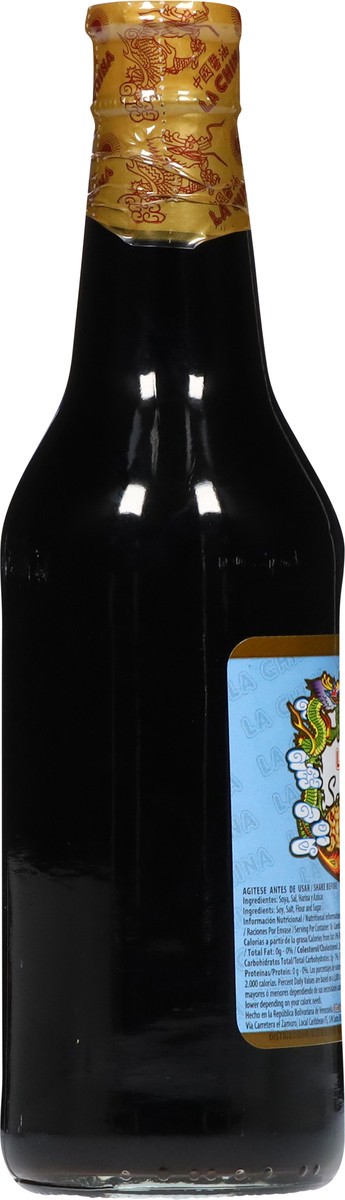 slide 4 of 13, La China Soy Sauce 10.14 oz, 300 m