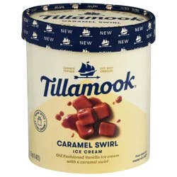 Tillamook Caramel Swirl Ice Cream - 48 fl oz