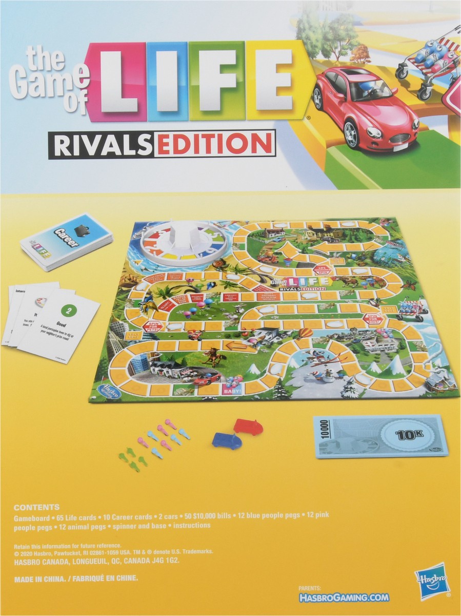 slide 7 of 12, Hasbro The Game of Life Rivals Edition Monopoly 1 ea, 1 ct