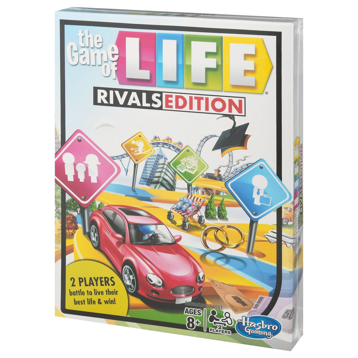 slide 4 of 12, Hasbro The Game of Life Rivals Edition Monopoly 1 ea, 1 ct