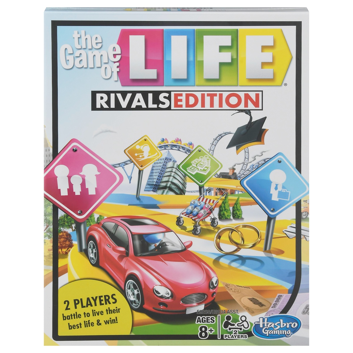 Hasbro The Game of Life Rivals Edition Monopoly 1 ea 1 ea