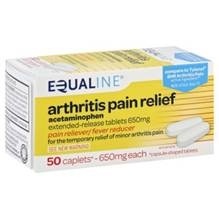 slide 1 of 1, Equaline Non Aspirin Extended Release Arthritis Tablets, 50 ct