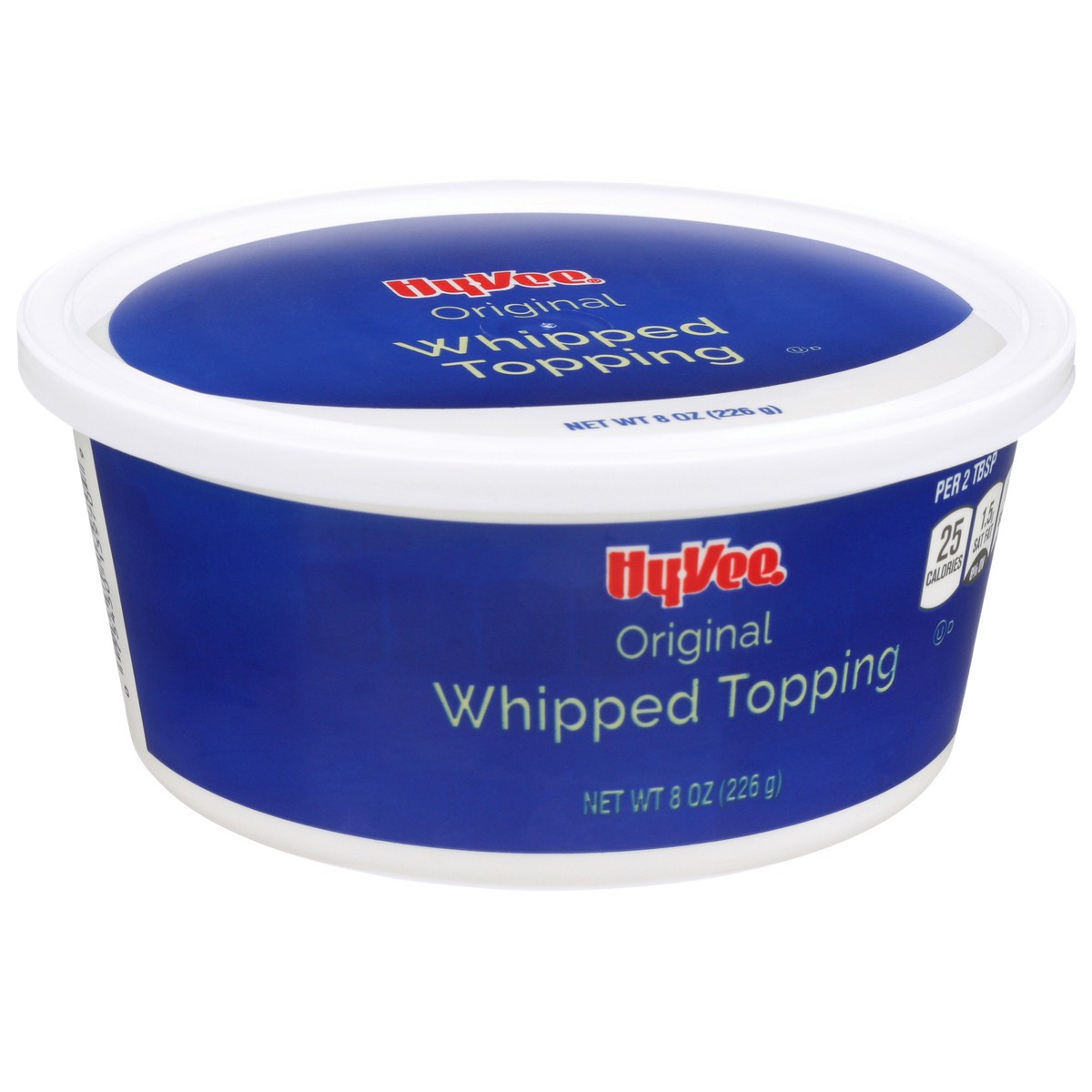 slide 8 of 8, Hy-vee Original Whipped Topping, 8 oz