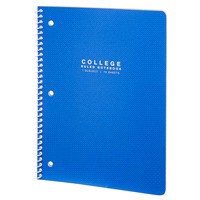 slide 7 of 29, Meijer 1 Subject Poly Cover College Ruled Notebook, 10.5"X8"  